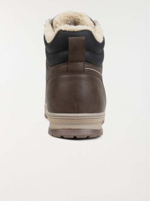 Boots marrons à lacet homme (40-45) Boots marrons à lacet homme (40-45)