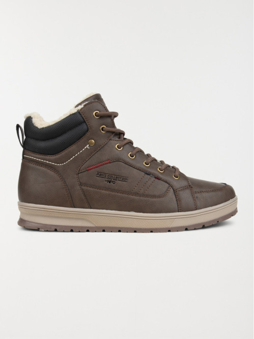 Boots marrons à lacet homme (40-45)
