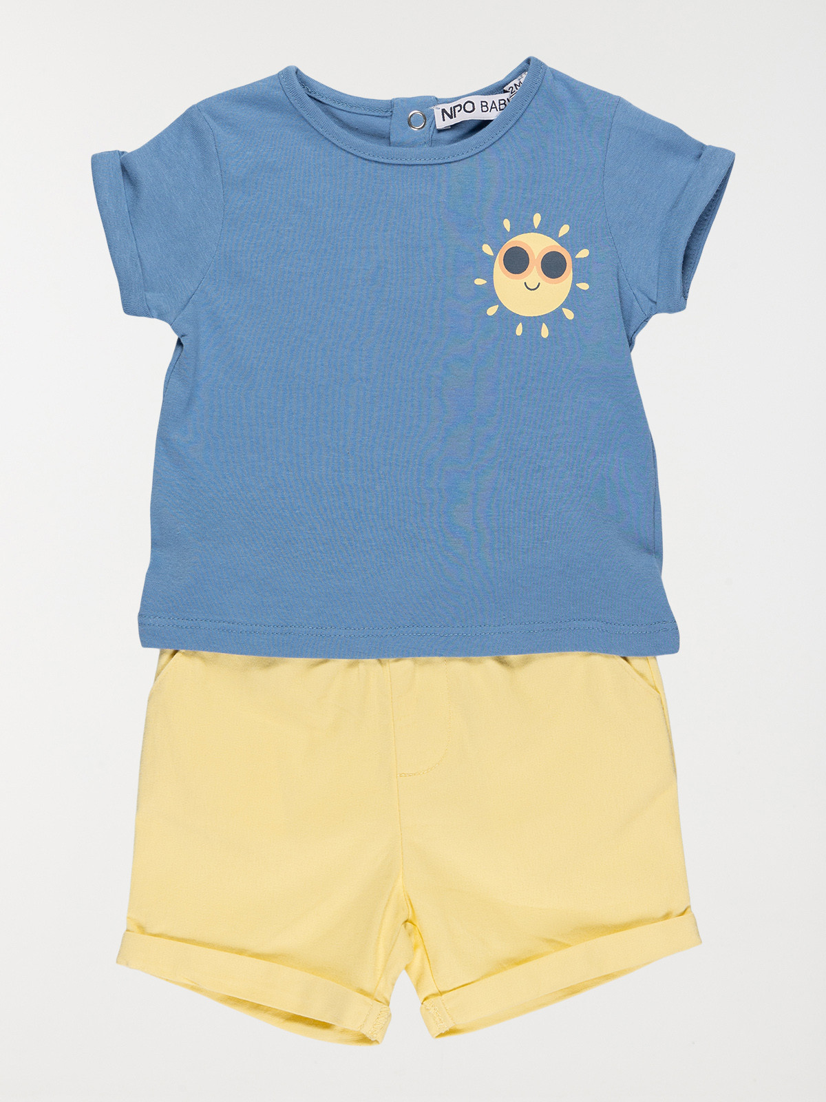 Ensemble t-shirt et short garçon (3-24M)