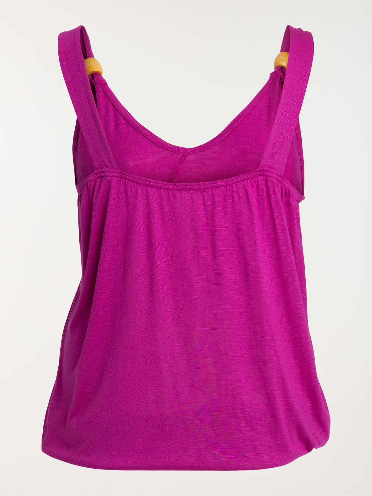 Débardeur aubergine grande taille femme