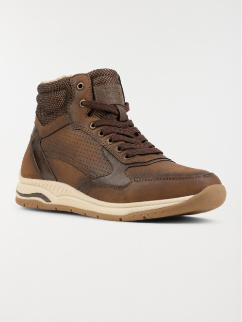 Bottines montantes marrons homme (40-45)