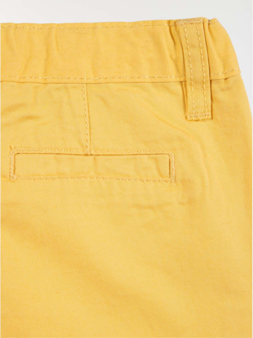 Bermuda chino coloris or garçon (6-24M) Bermuda chino coloris or garçon (6-24M)