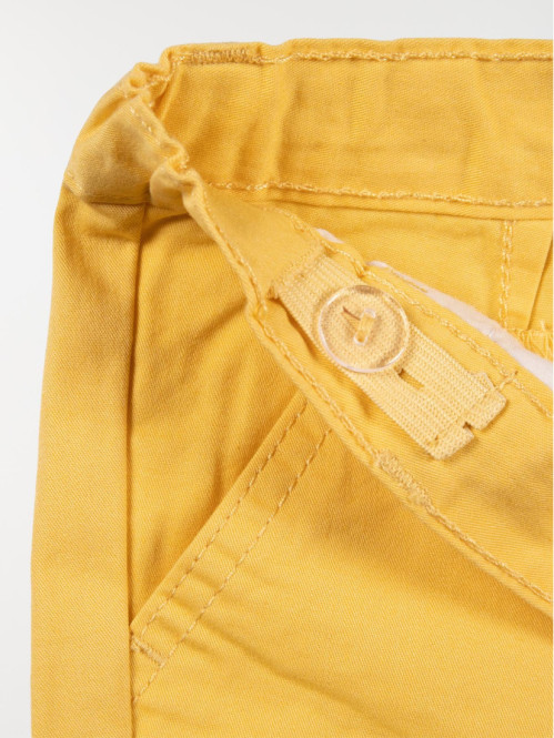 Bermuda chino coloris or garçon (6-24M) Bermuda chino coloris or garçon (6-24M)