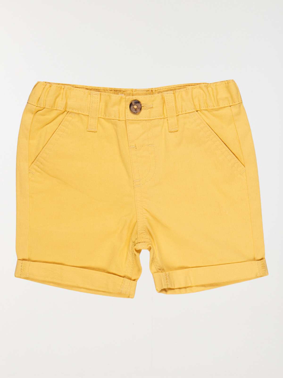 Bermuda chino coloris or garçon (6-24M)