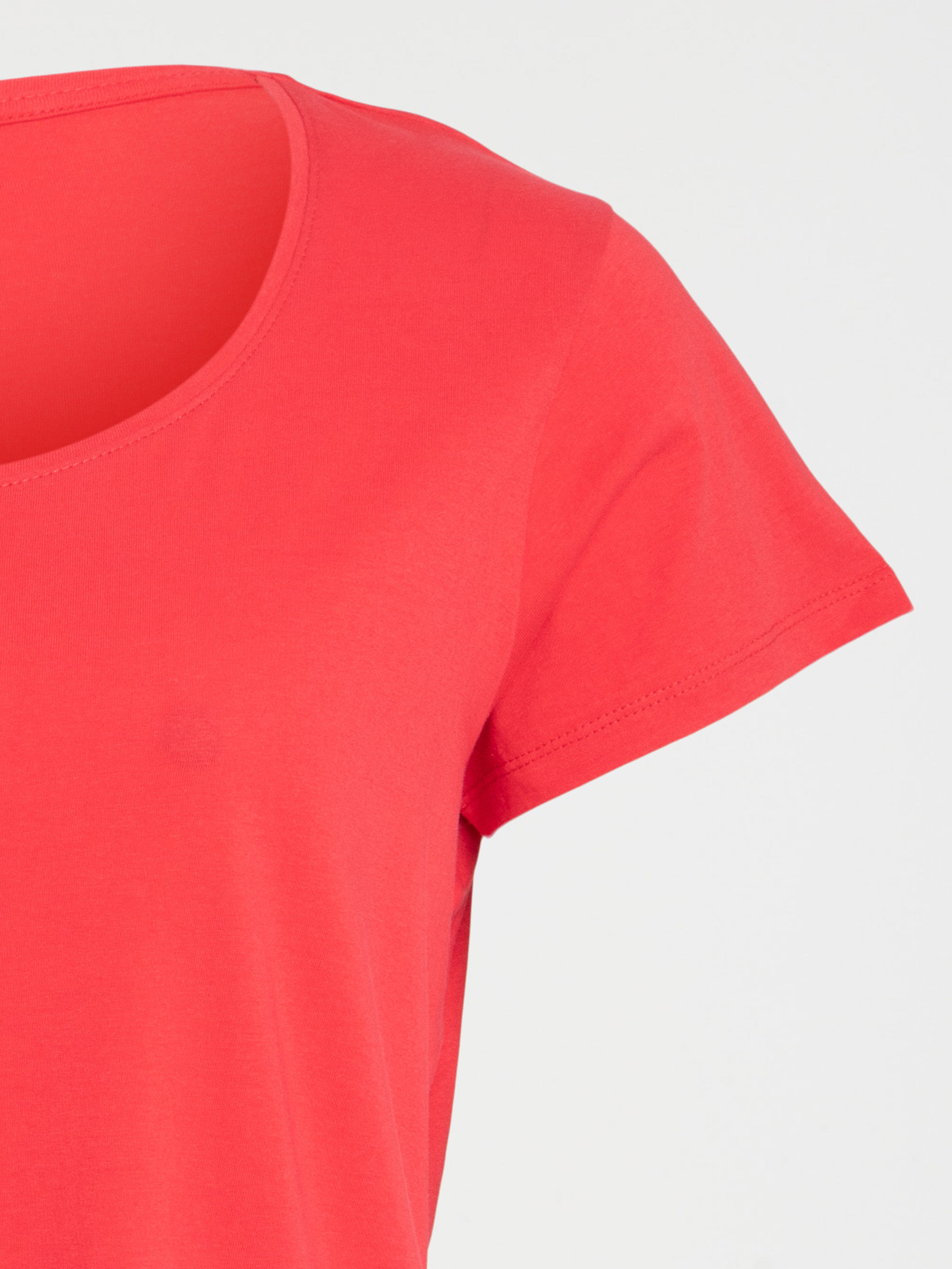 T-shirt rouge grande taille femme