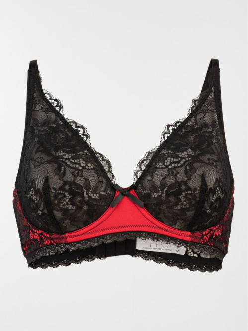 Soutien-gorge rouge kiss femme (85A-95D)