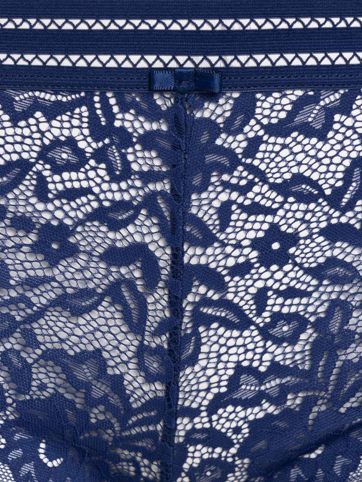 Shorty bleu profond grande taille femme Shorty bleu profond grande taille femme