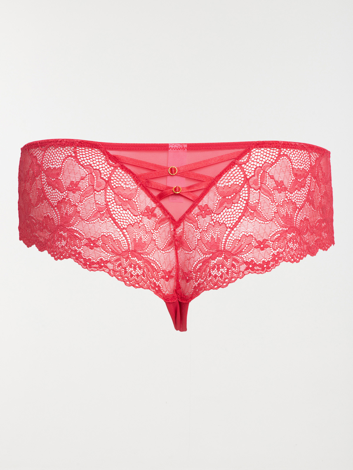 Shorty string rouge kiss femme (46-52) Shorty string rouge kiss femme (46-52)