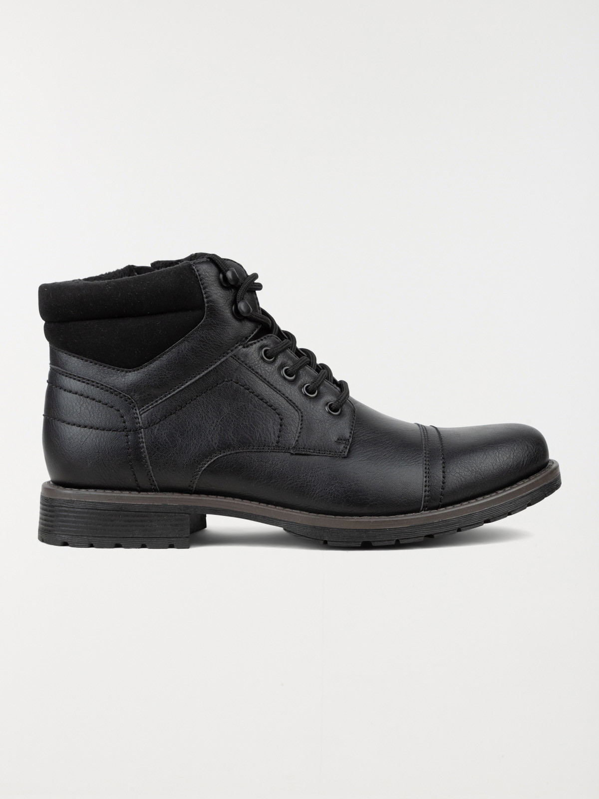 Boots noires à lacet homme (40-45)
