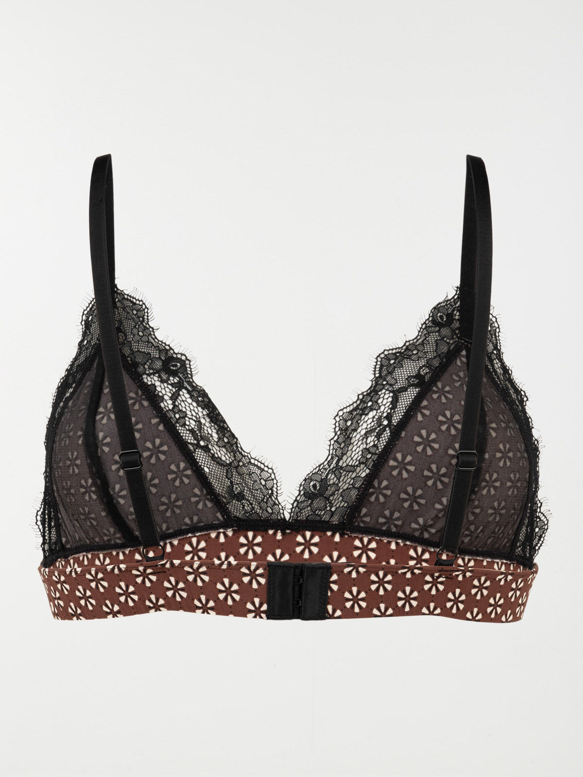 Soutien-gorge triangle imprimé (85A-95E)