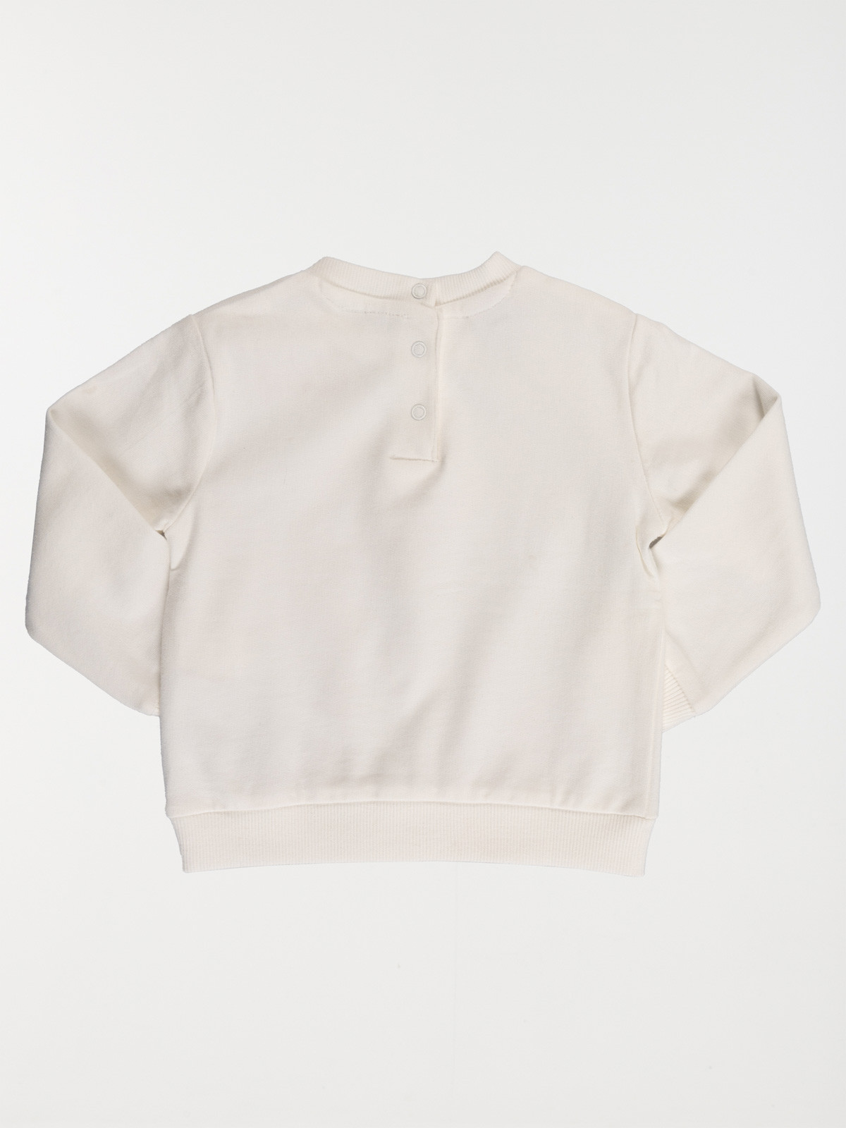 Sweat Stitch blanc fille (3-36M) Sweat Stitch blanc fille (3-36M)