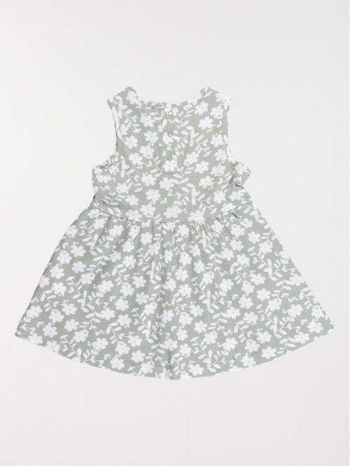 Robe sans manches fleurie fille (3-36M) Robe sans manches fleurie fille (3-36M)