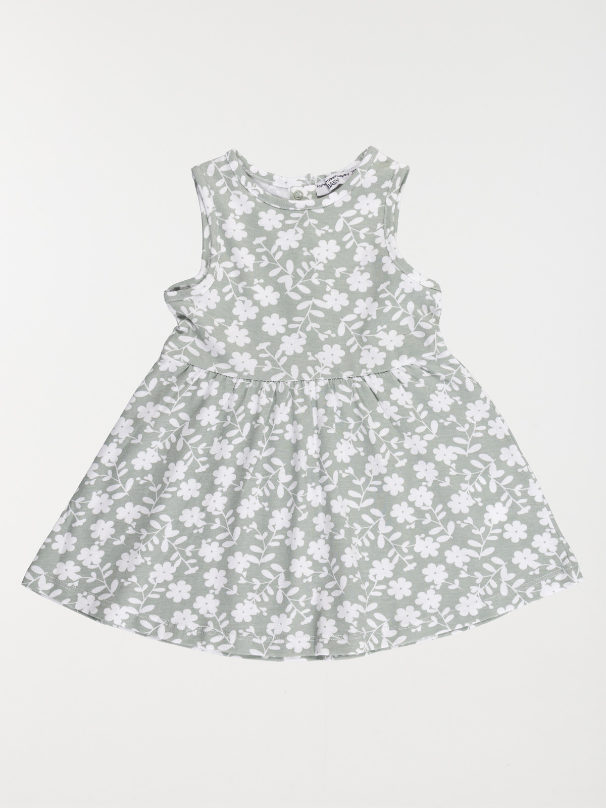 Robe sans manches fleurie fille (3-36M)