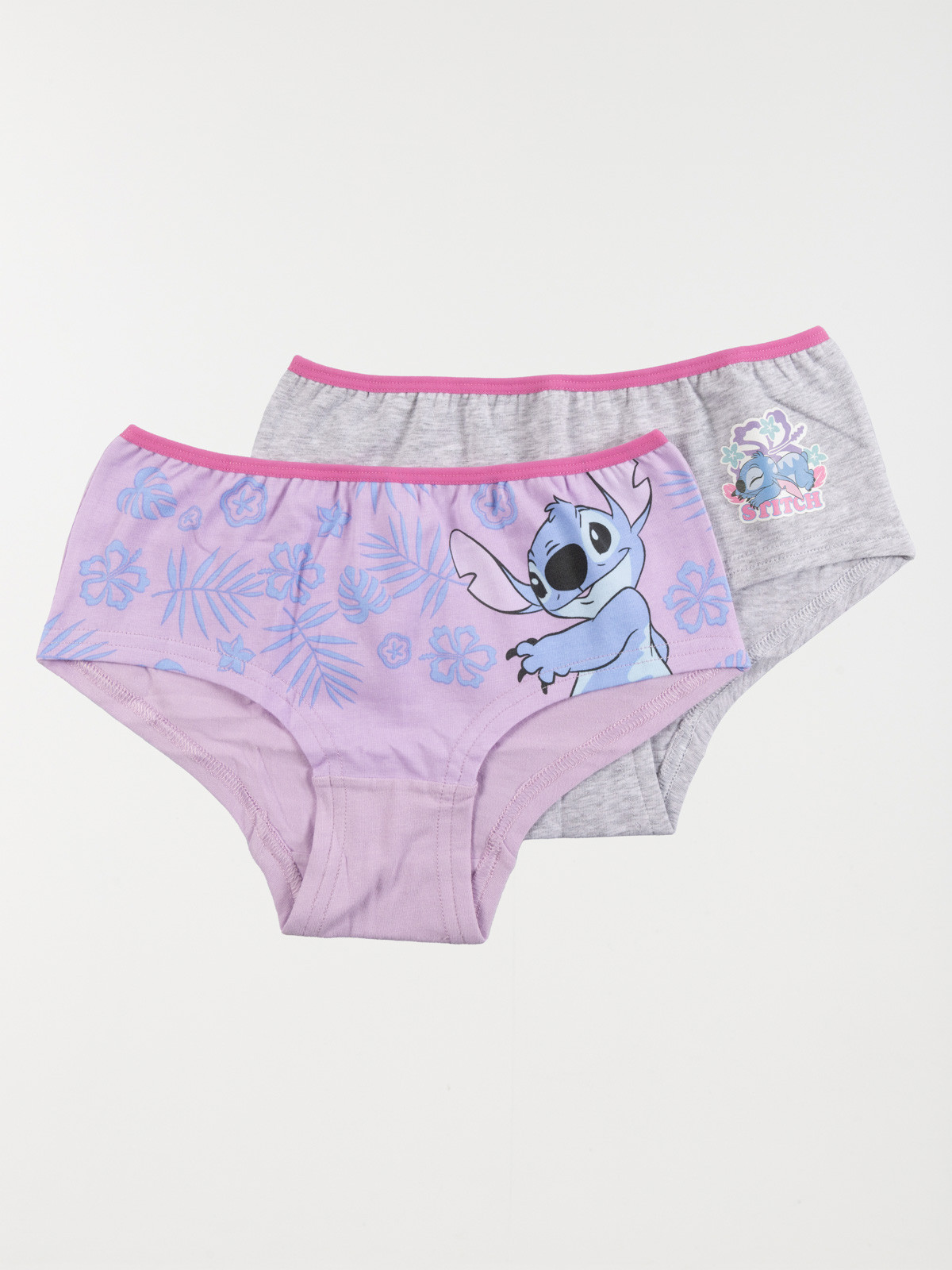 Lot de 2 boxers Stitch fille