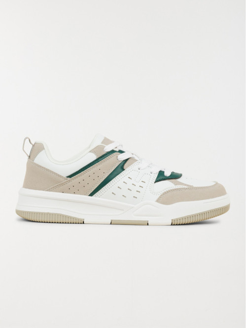Baskets à lacets basses homme (40-46)