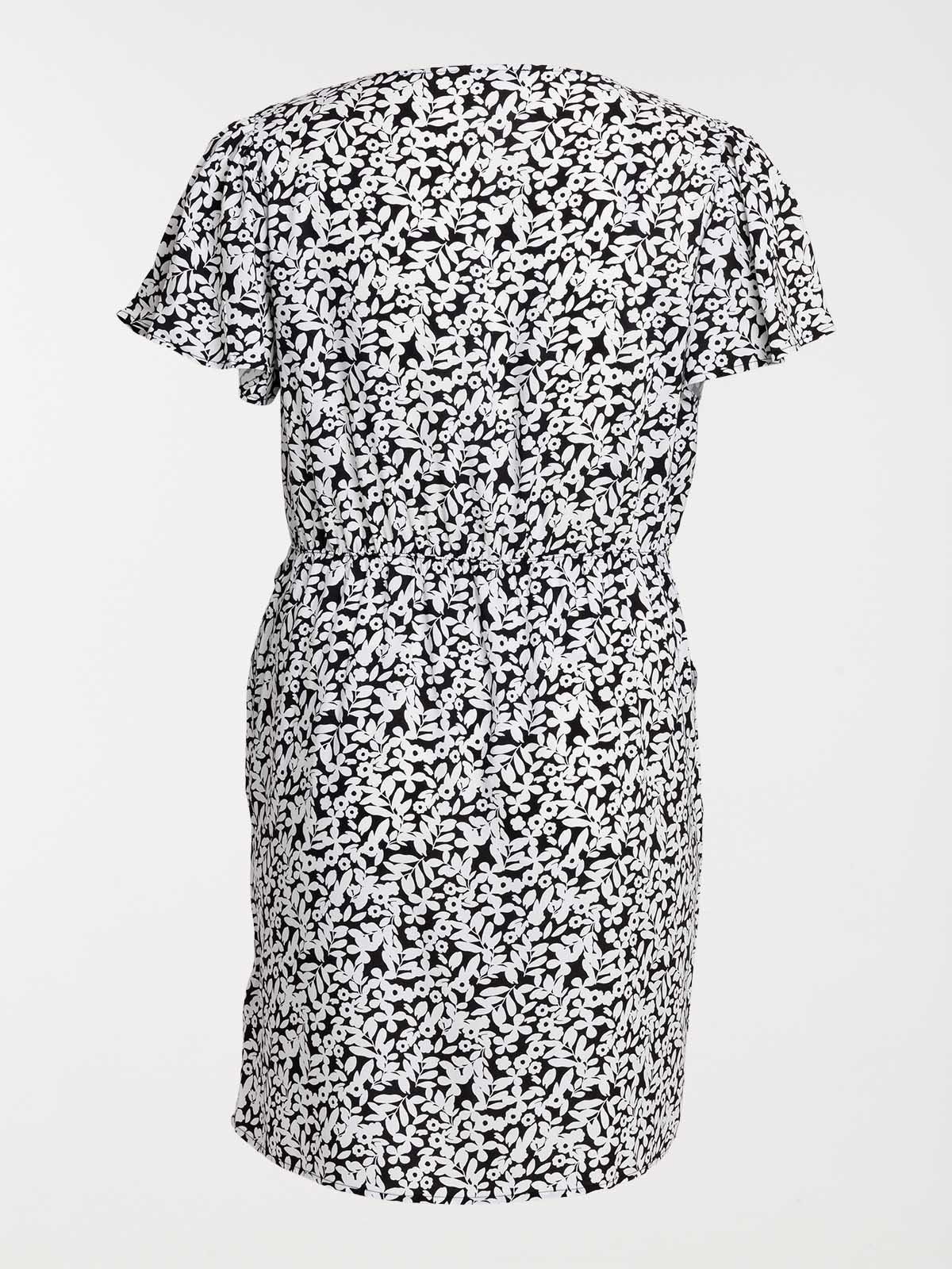 Robe fleurie grande taille femme