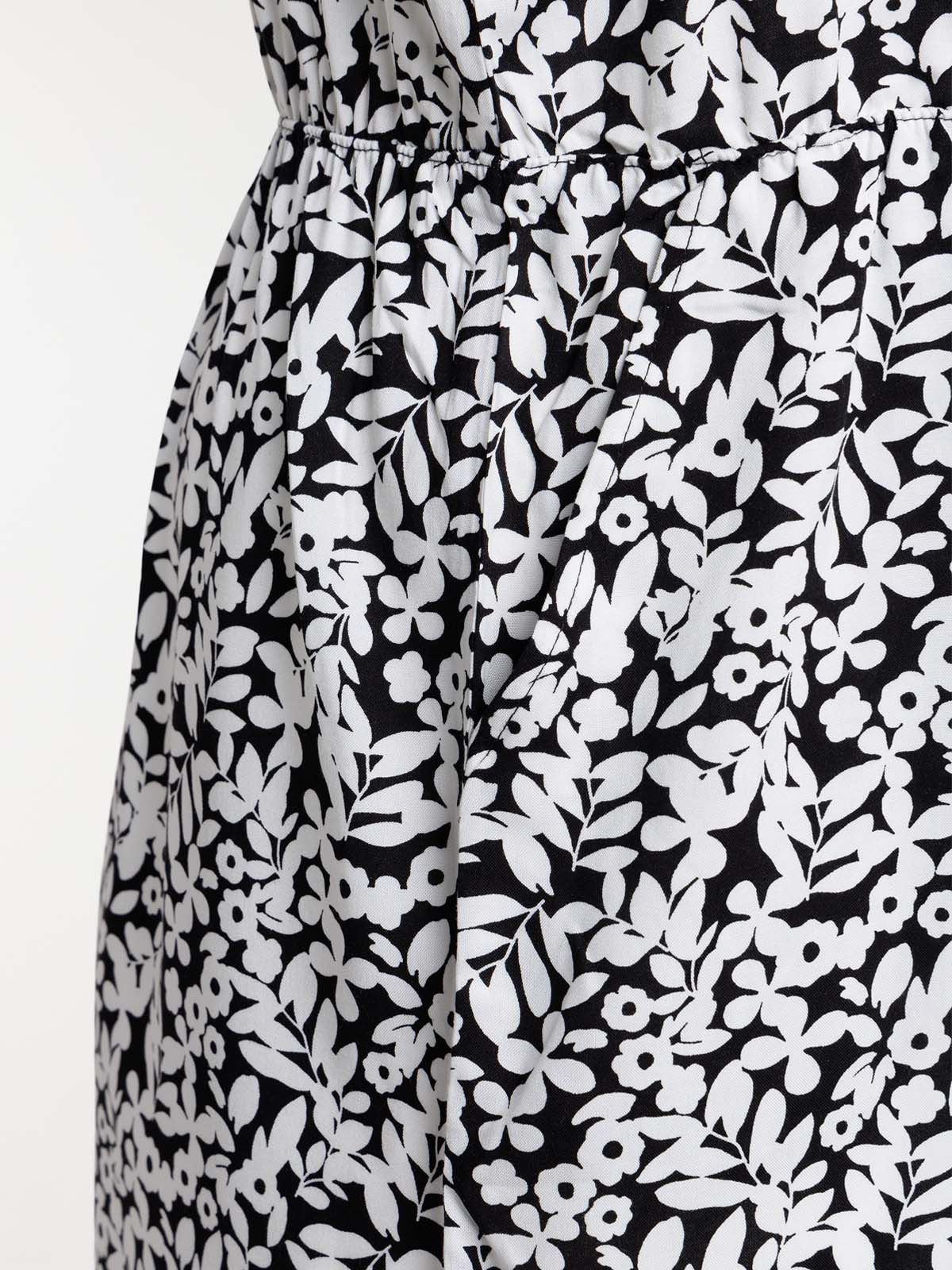 Robe fleurie grande taille femme