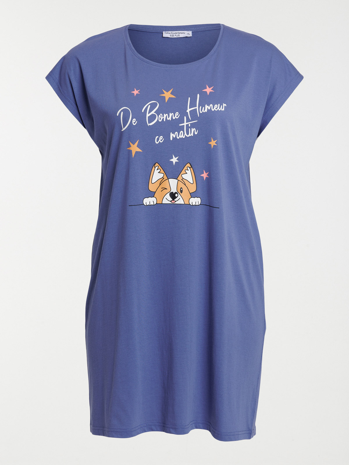Chemise de nuit grande taille femme