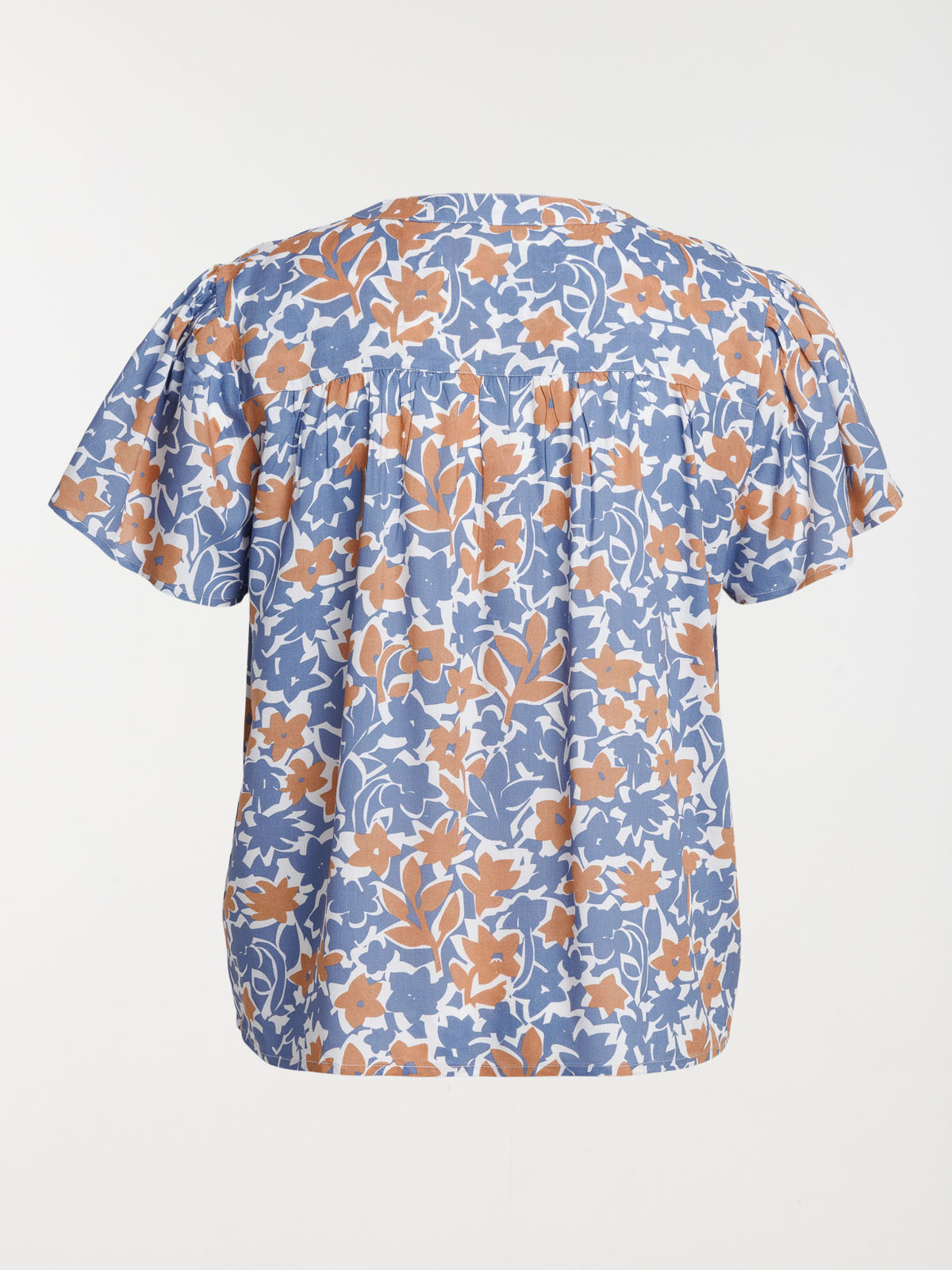 Chemise florale grande taille femme