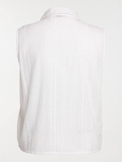 Chemise écru grande taille...