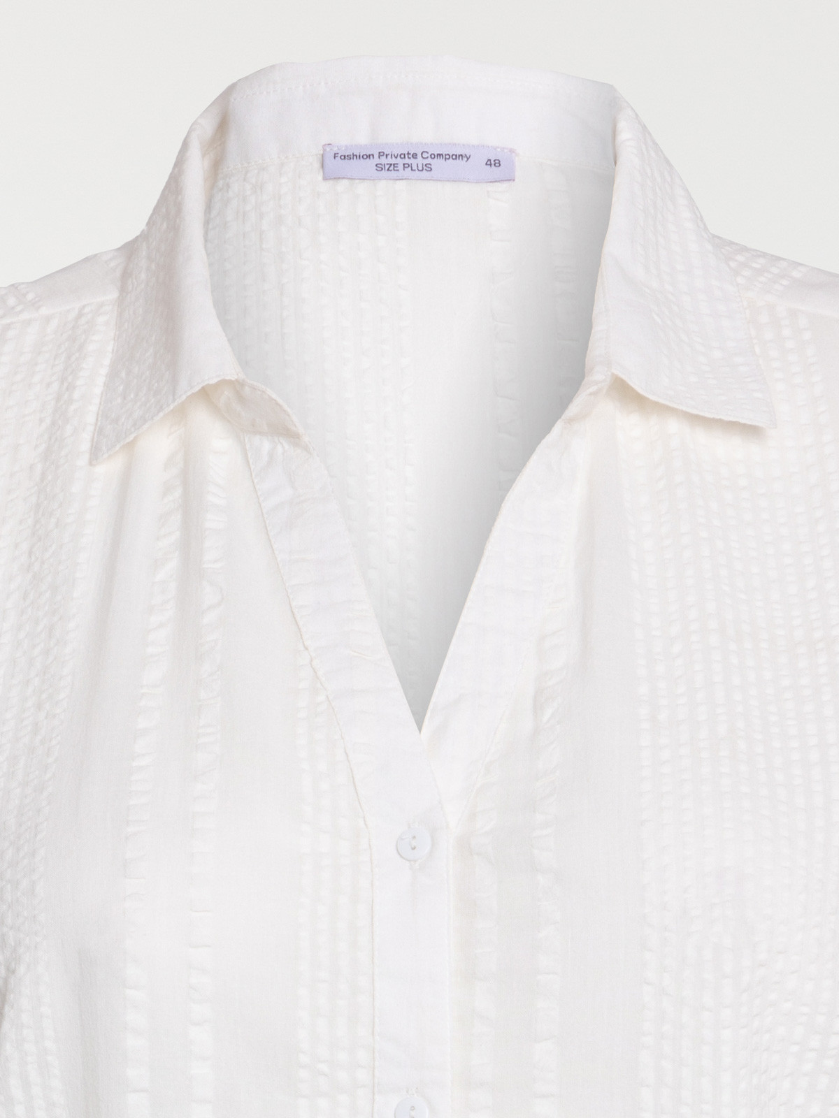 Chemise écru grande taille femme Chemise écru grande taille femme