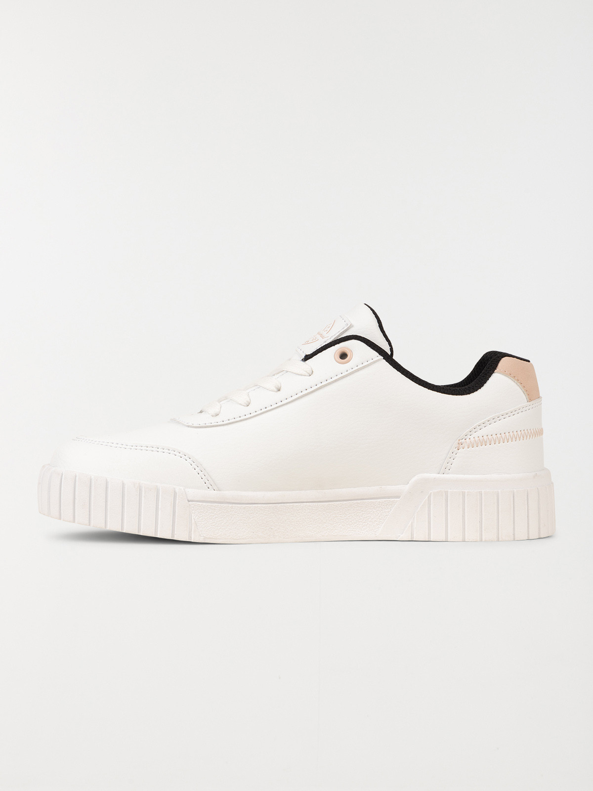 Baskets blanches et roses femme (36-41) Baskets blanches et roses femme (36-41)