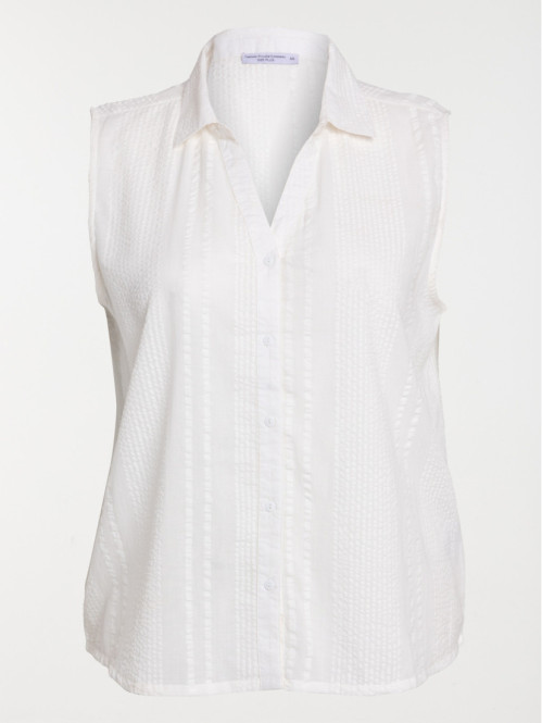 Chemise écru grande taille...
