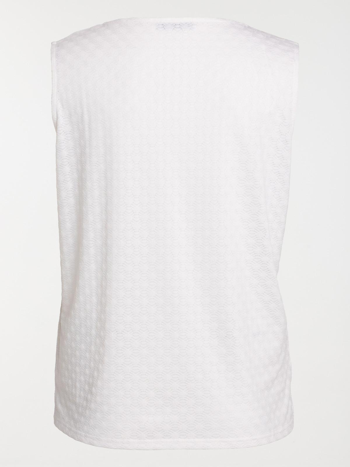 Débardeur écru grande taille femme Débardeur écru grande taille femme