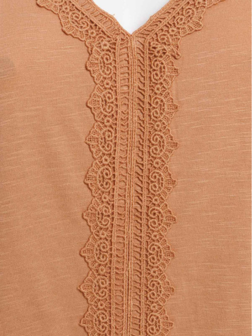 T-shirt camel grande taille femme T-shirt camel grande taille femme