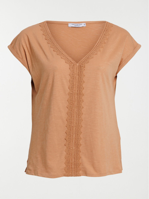 T-shirt camel grande taille...