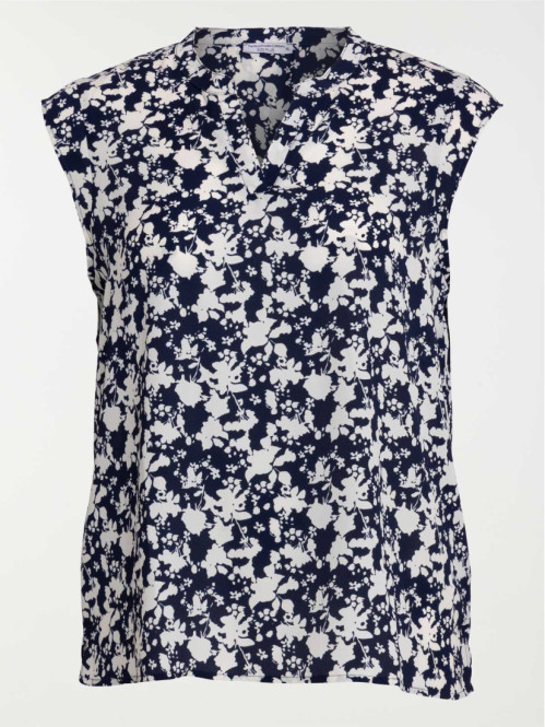 Blouse sans manches grande taille femme