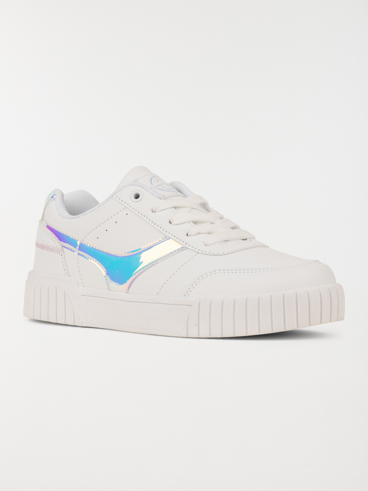 Basket blanche hologramme femme (36-41) Basket blanche hologramme femme (36-41)