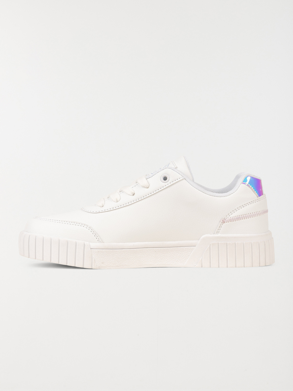 Basket blanche hologramme femme (36-41) Basket blanche hologramme femme (36-41)