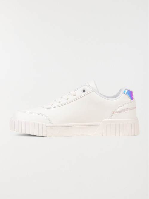 Basket blanche hologramme femme (36-41) Basket blanche hologramme femme (36-41)