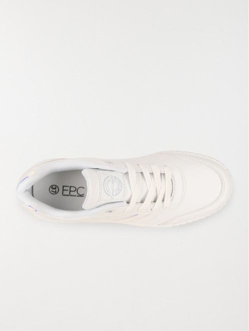 Basket blanche hologramme femme (36-41) Basket blanche hologramme femme (36-41)