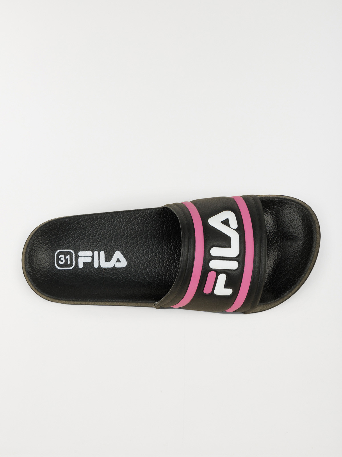 Claquette noire FILA fille (31-35)