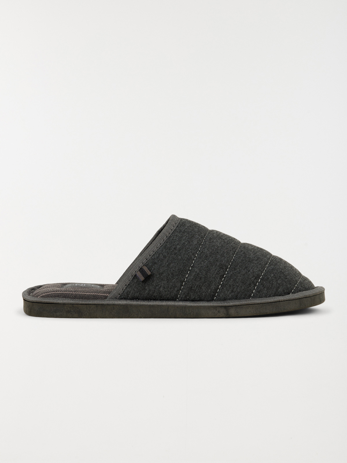 Chaussons coloris gris homme (40-46)