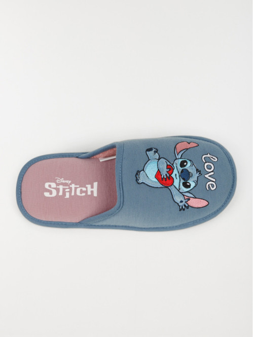 Mules bleues STITCH femme...