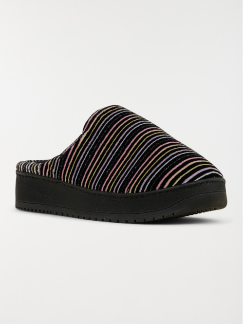 Chaussons rayé Isotoner...