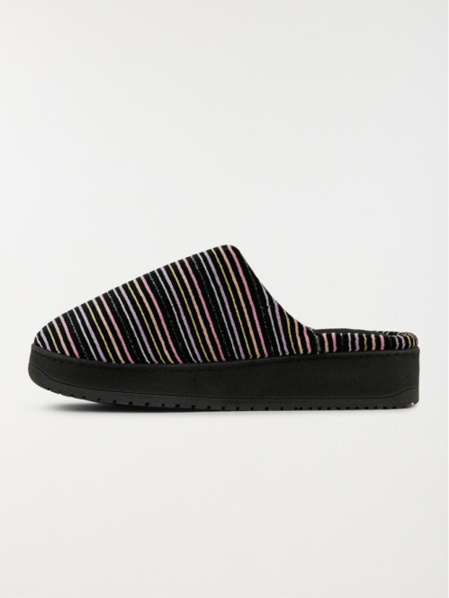 Chaussons rayé Isotoner...