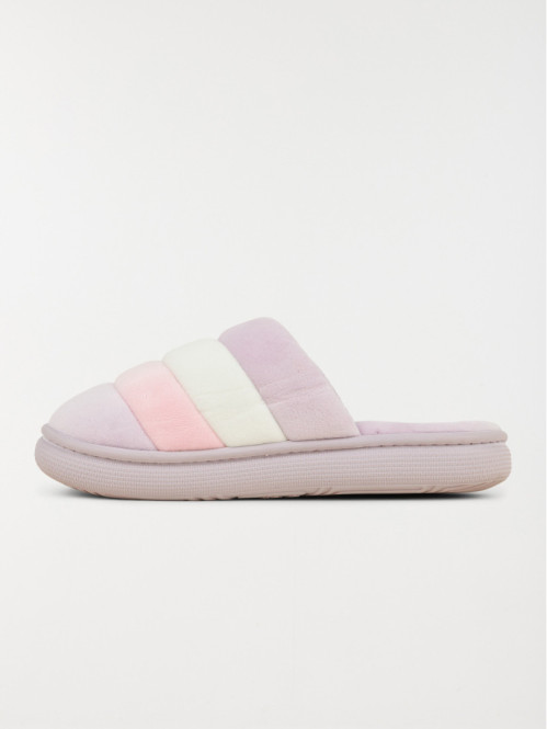 Chaussons femme multicolore (36-41)