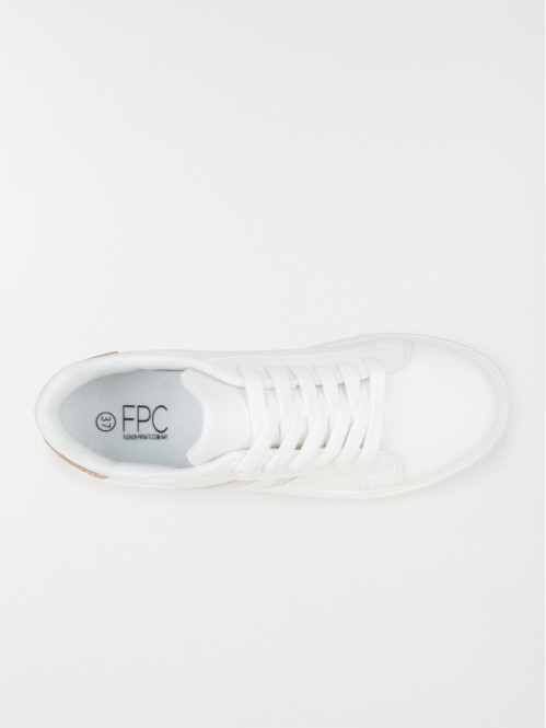 Baskets blanches femme (36-41)
