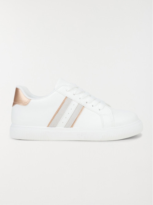 Baskets blanches femme (36-41)