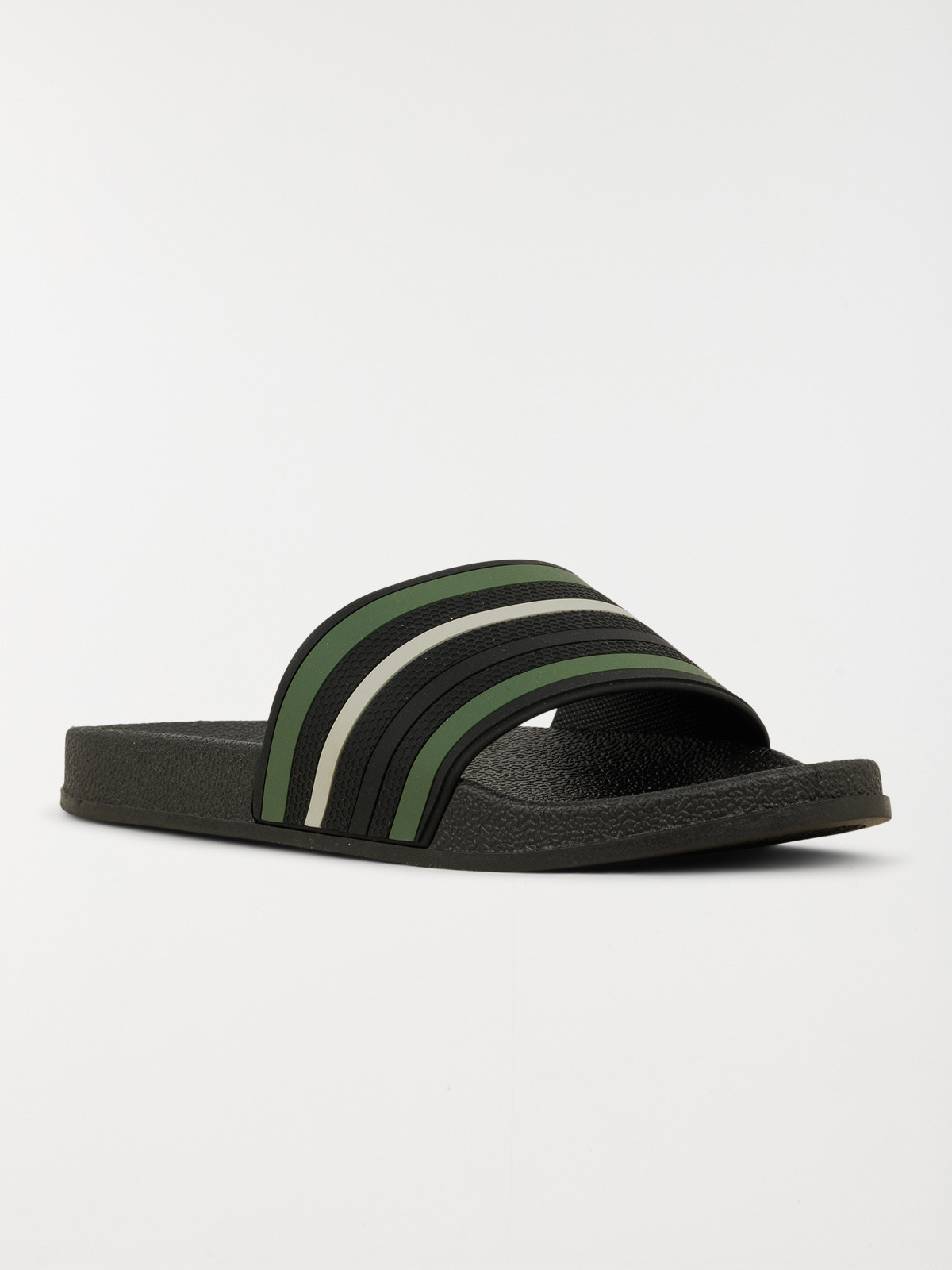 Claquettes homme coloris kaki (40-46)