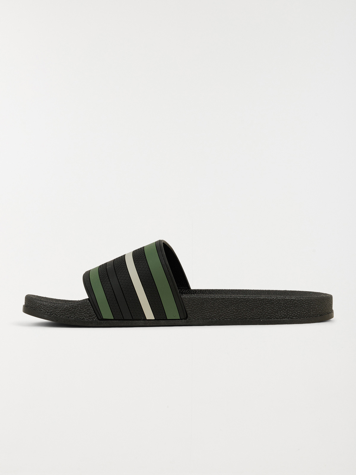 Claquettes homme coloris kaki (40-46)