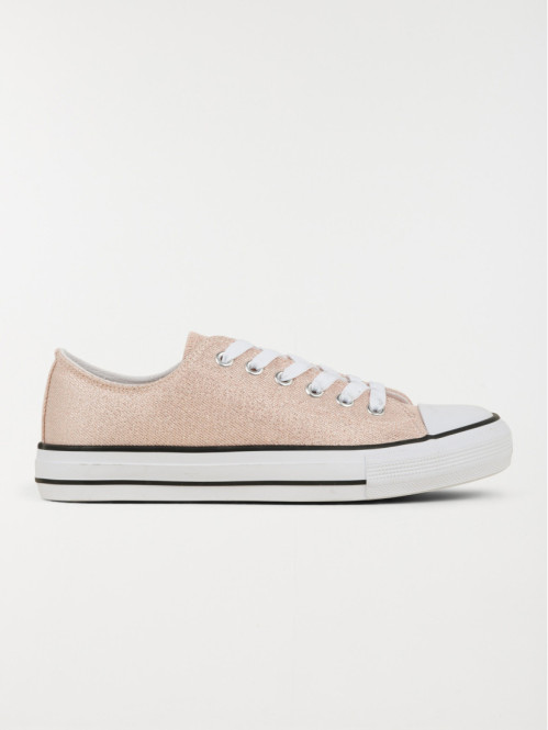 Tennis toile rose femme (36-41)