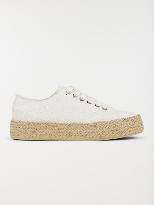 Tennis toile compensée femme (36-41)