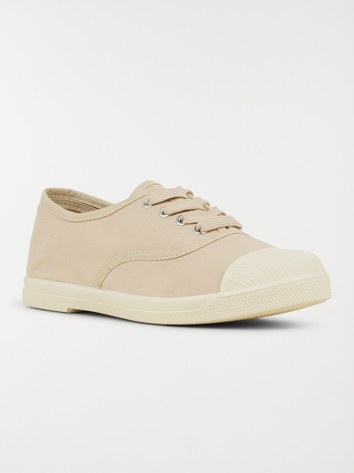 Tennis toile beige femme (36-41) Tennis toile beige femme (36-41)
