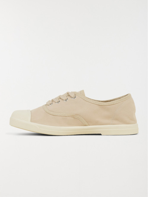 Tennis toile beige femme (36-41) Tennis toile beige femme (36-41)
