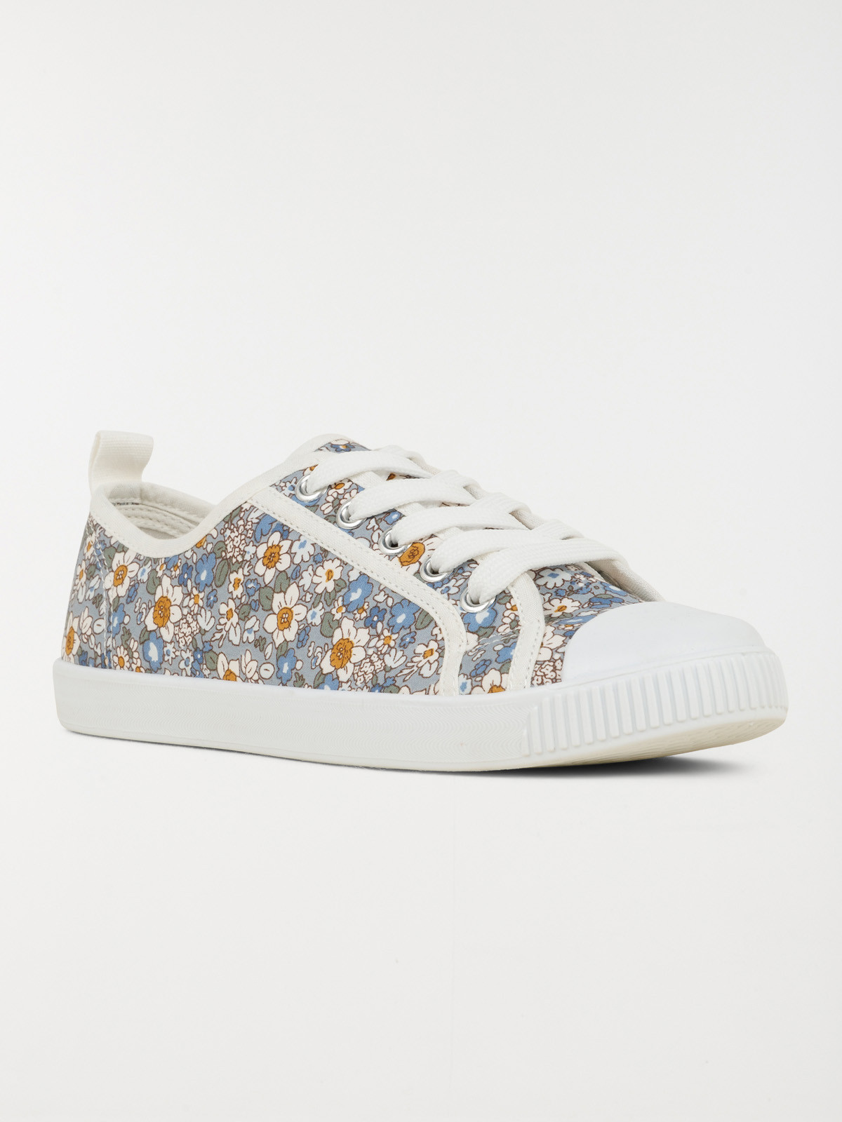 Tennis toile fleurie femme (36-41)